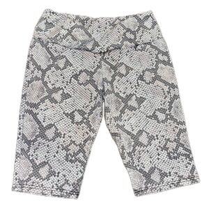 Chaser Python Print Bike Shorts Size Small